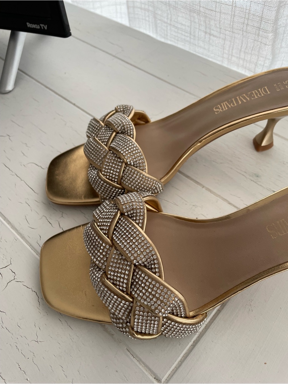 Gold Sandal - Picture 2 of 3